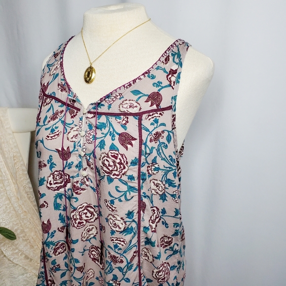 Gray Sun & Shadow Peasant Top - Sz S (EUC) - Picture 7 of 11